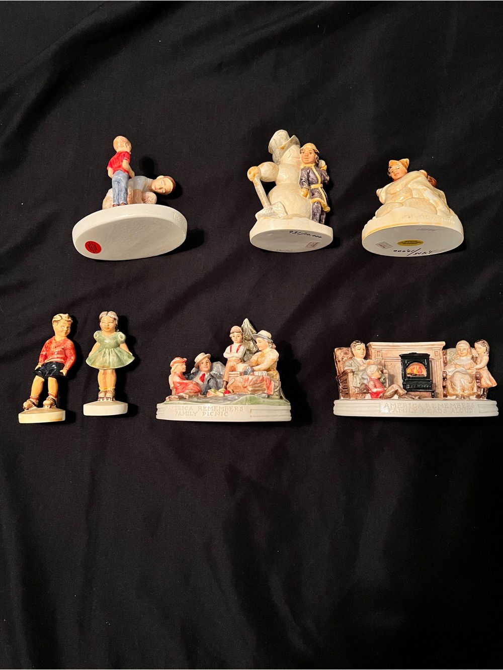 7 Vintage Sebastian Miniatures